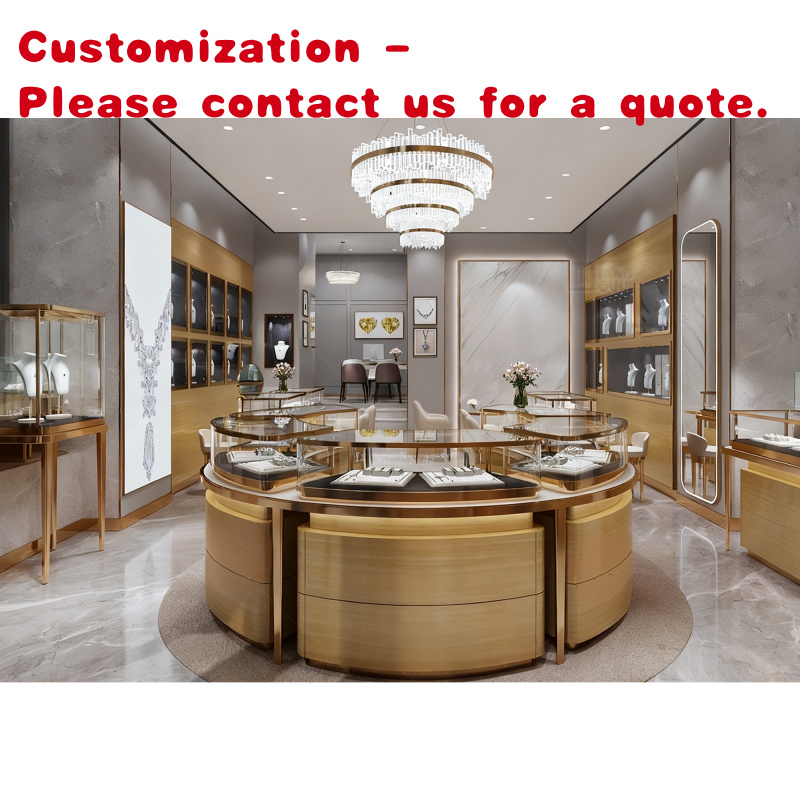 Interior Design Lighting Layout - Modern Dubai Mücevher Mağazası İç Tasarımı