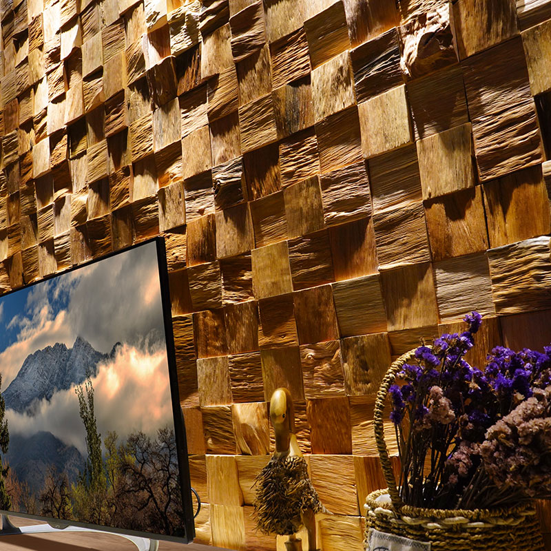 Wall Panel 3D Texture - Duvar Bölmesi için Yapışkanlı Duvar Kağıdı