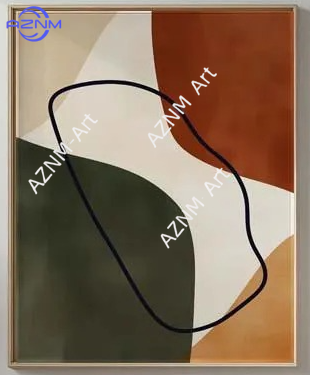 1/2 Adet Orta Yüzyıl Modern Du - Abstract Canvas Set incelemesi ve fiyatı