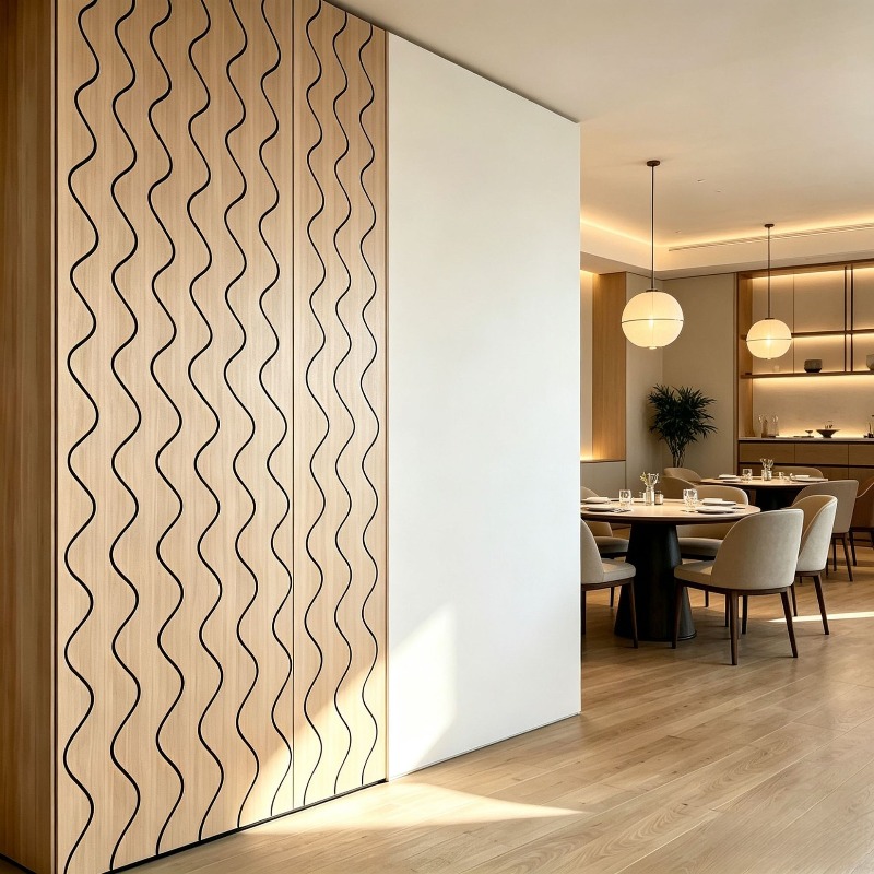 PVC Ahşap Desenli Çıta Duvar P - Wall Panel 3D Texture incelemesi ve fiyatı