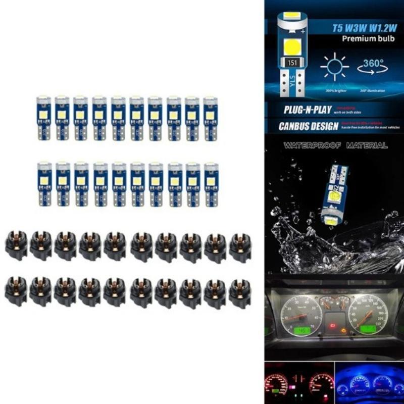 10 adet T5 Led Ampul Canbus W3 - Interior Design Icon incelemesi ve fiyatı