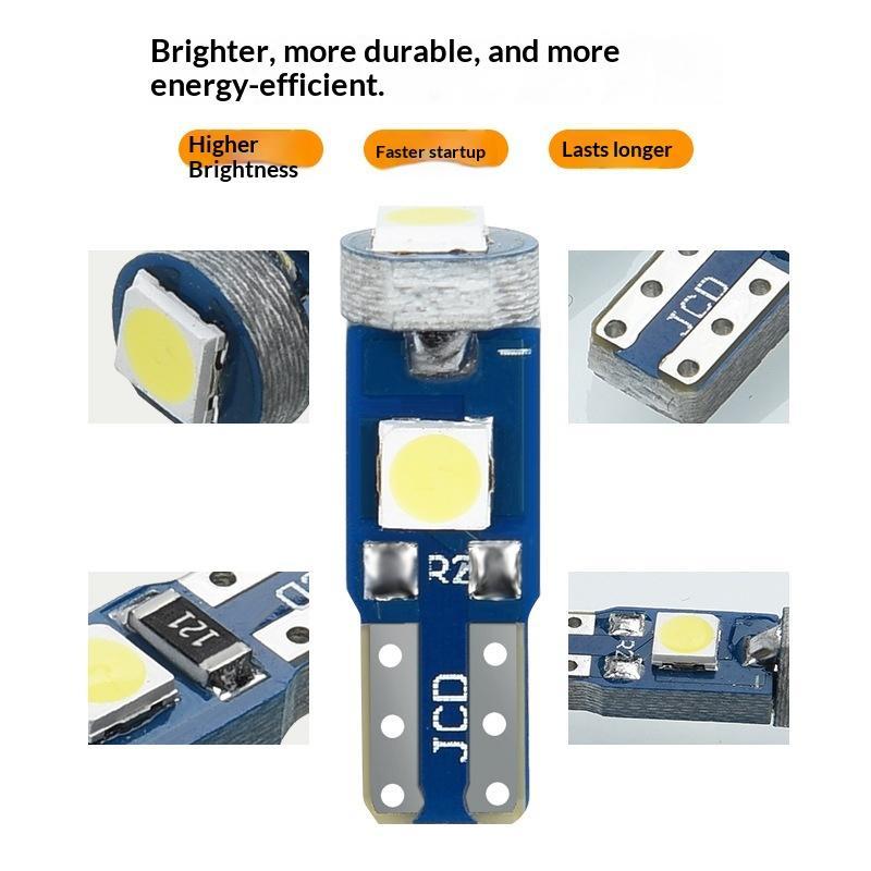 10 adet T5 Led Ampul Canbus W3 - Interior Design Icon incelemesi ve fiyatı