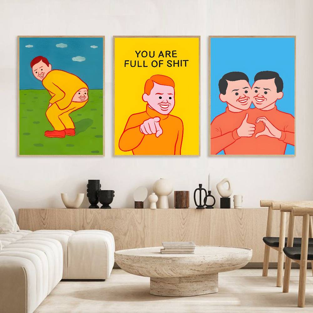 Çerçevesiz Joan Cornella Sanat - Abstract Canvas Set incelemesi ve fiyatı