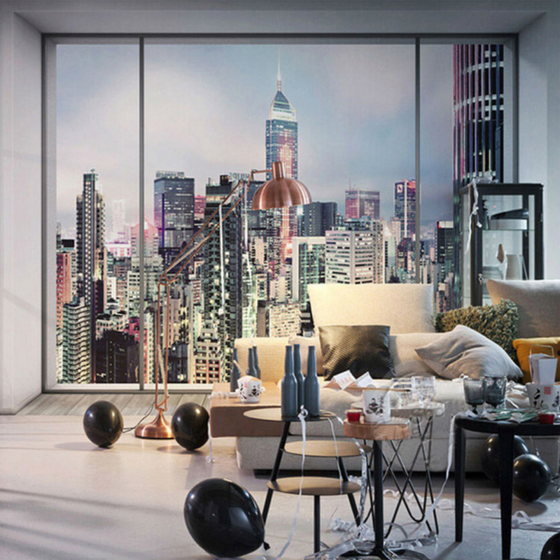 New York Sunrise 3D Pencere Şe - Interior Design New York incelemesi ve fiyatı