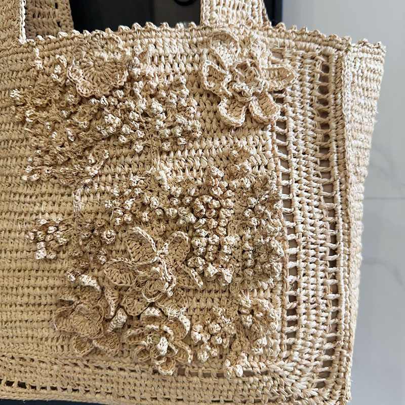 Yaz Çiçek Dokuma Tote Çanta Bo - Interior Design Bali incelemesi ve fiyatı
