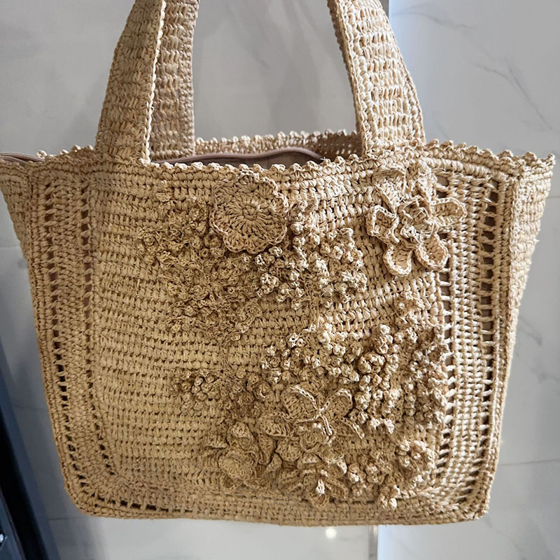 Yaz Çiçek Dokuma Tote Çanta Bo - Interior Design Bali incelemesi ve fiyatı