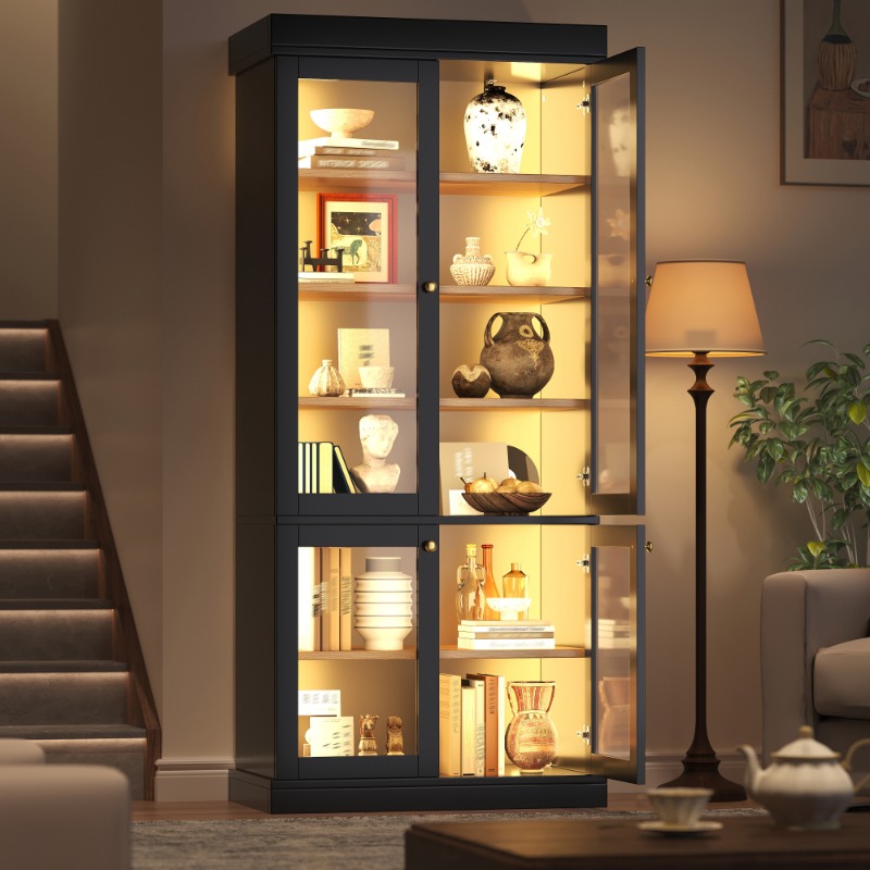Modern Bağımsız Cam Vitrin Dol - Interior Design Lighting Layout incelemesi ve fiyatı