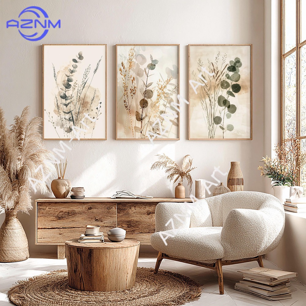 1/3PCS, Botanik Duvar Sanatı S - Abstract Canvas Set incelemesi ve fiyatı