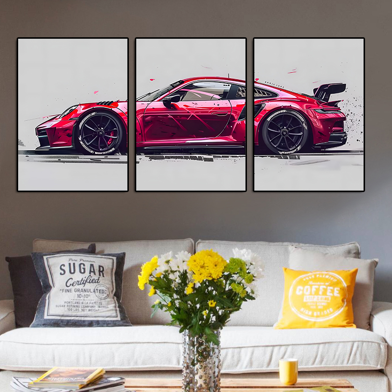 3 adet/takım çerçevesiz 3 Adet - Abstract Canvas Set incelemesi ve fiyatı