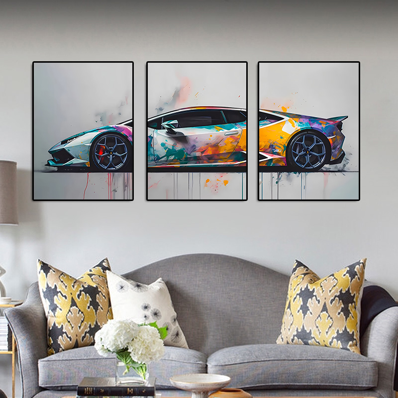 3 adet/takım çerçevesiz 3 Adet - Abstract Canvas Set incelemesi ve fiyatı