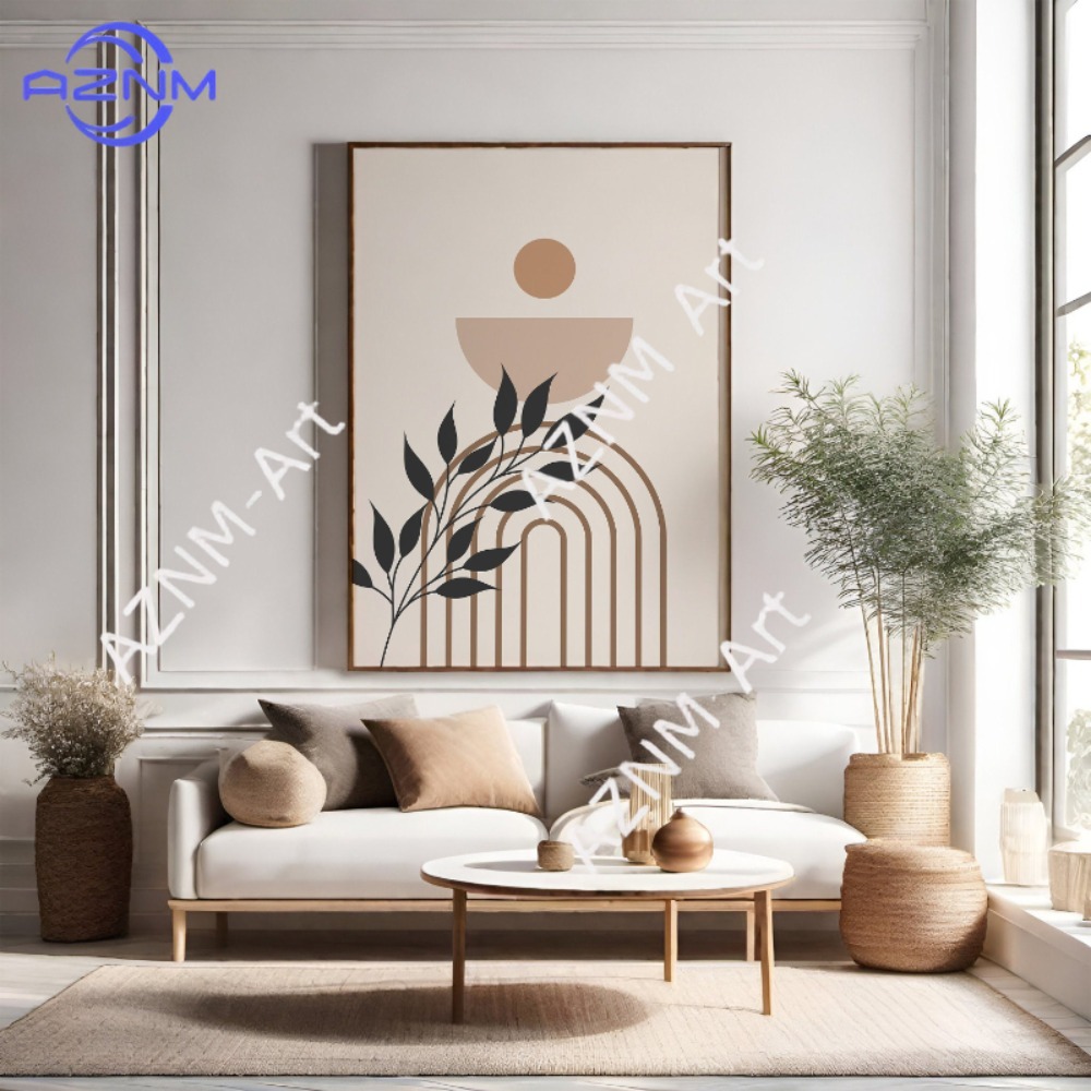 1/2 Adet Yeşil Botanik Duvar S - Abstract Canvas Set incelemesi ve fiyatı