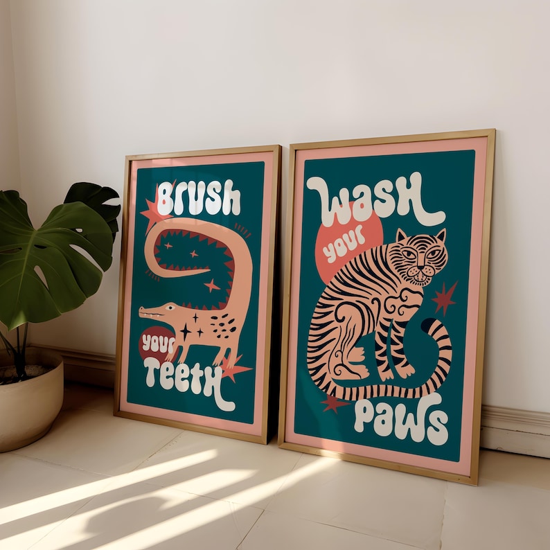 2'li Set Kaplan Patilerini Yık - Abstract Canvas Set incelemesi ve fiyatı