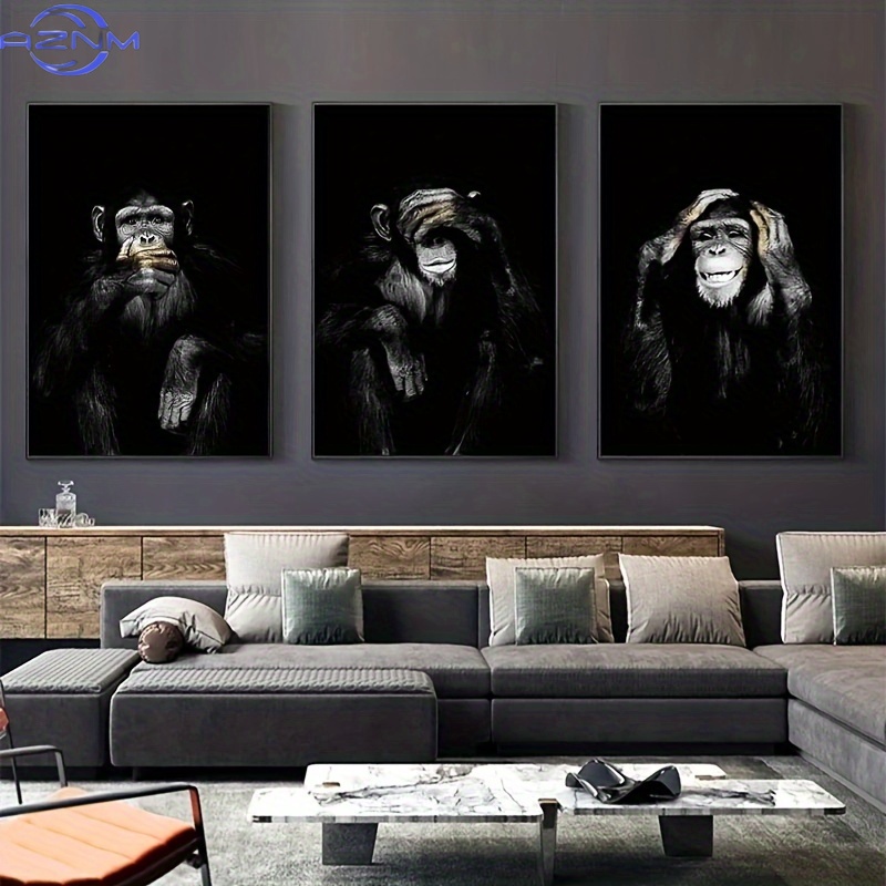 3 adet/takım Büyük Boy Çerçeve - Abstract Canvas Set incelemesi ve fiyatı